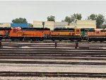 BNSF switchers Northtown yard MPls MN Aug 2023